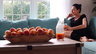 : Baking Sourdough Bread | Our Breakfast | Making Peach Juice | Heghineh | Epicode 1