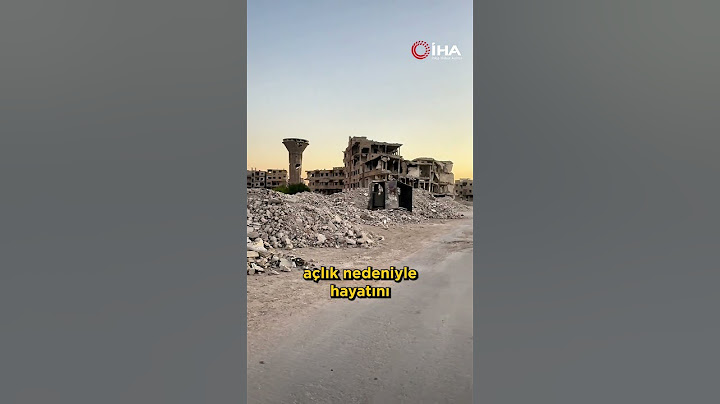 Suriye'de insanların açlıktan öldüğü mülteci kampı: Yermuk...