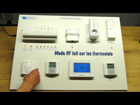 Watts Vision Installation de la boîte de connexion et des récepteurs RF