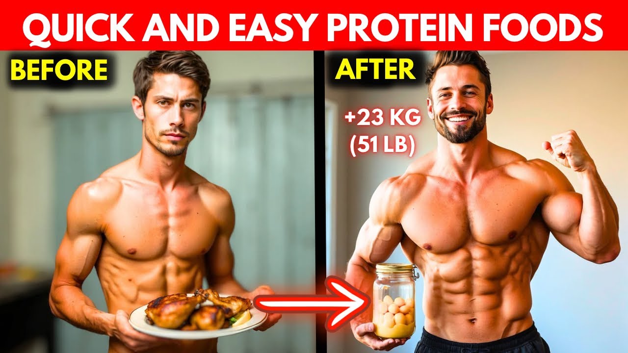 Top 7 Protein to Get Muscle Growth Fast - Very High Protein - YouTube