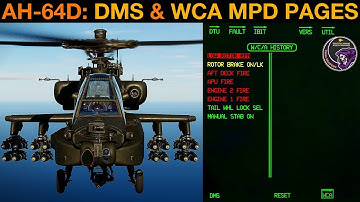AH-64D Apache: DMS & WCA MPD Pages Tutorial | DCS