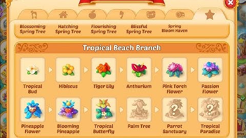 EverMerge Tropical Beach Party Opening Grand Tropical Chest