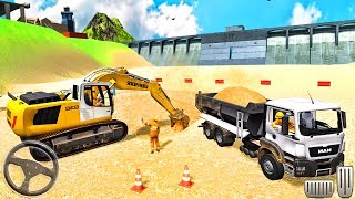 Bridge Building Road Riverside - 3D Construction Simulator - Android GamePlay screenshot 4