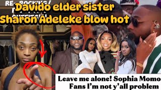 Wahala oh! Leave me alone Sophia Momodu fans Davido elder sister Sharon Adelek blow hot over outfit