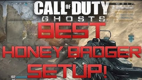 BEST "HONEY BADGER" CLASS SETUP! (Call of Duty Ghost: KEM w/ Honey Badger Gameplay/Commentary)