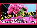 Добрый Вечер 🤩🥰 Пожелания Доброго Вечера ,с Добрым Вечером