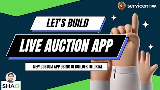 Let's build a Live Auction application with UI Builder screenshot 5