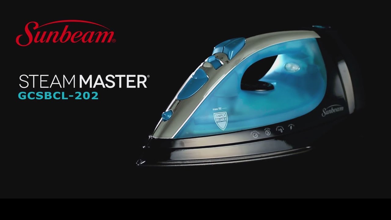 Sunbeam® Steam Master® Iron OVERVIEW YouTube