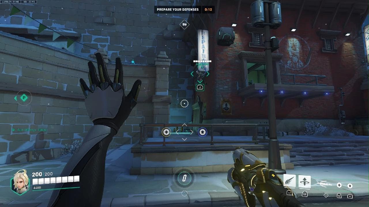 Playing Mercy Overwatch 2 playing as mercy - YouTube