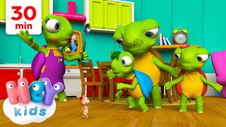 A Família Tartaruga 🐢 | Música Infantil | HeyKids em Português