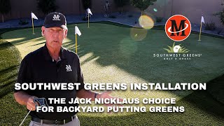The Jack Nicklaus Choice for Backyard Putting Greens: Southwest Greens by Malaska Golf 2,617 views 1 month ago 13 minutes, 32 seconds