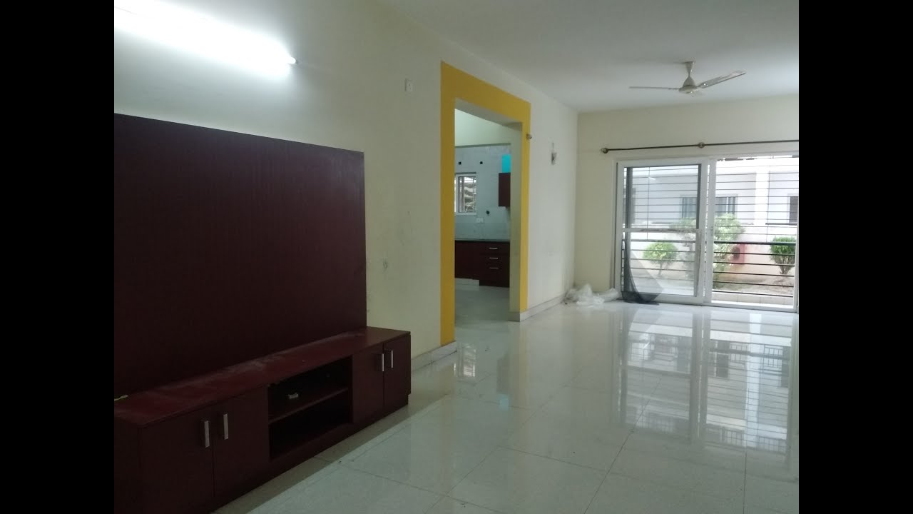 3 BHK semi furnished Apartment at skanda sky Apartments