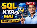 SQL Kya Hai? | Complete Beginner Introduction to SQL 🔥 Day-1