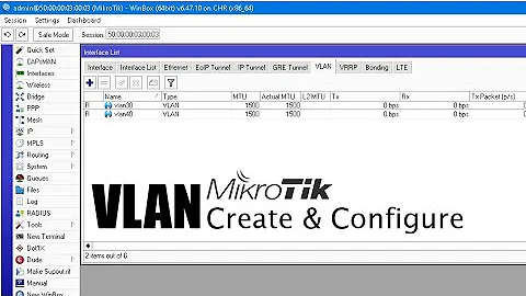 Mikrotik VLAN : Create and Configure ( VLAN, IP, DHCP, NAT )