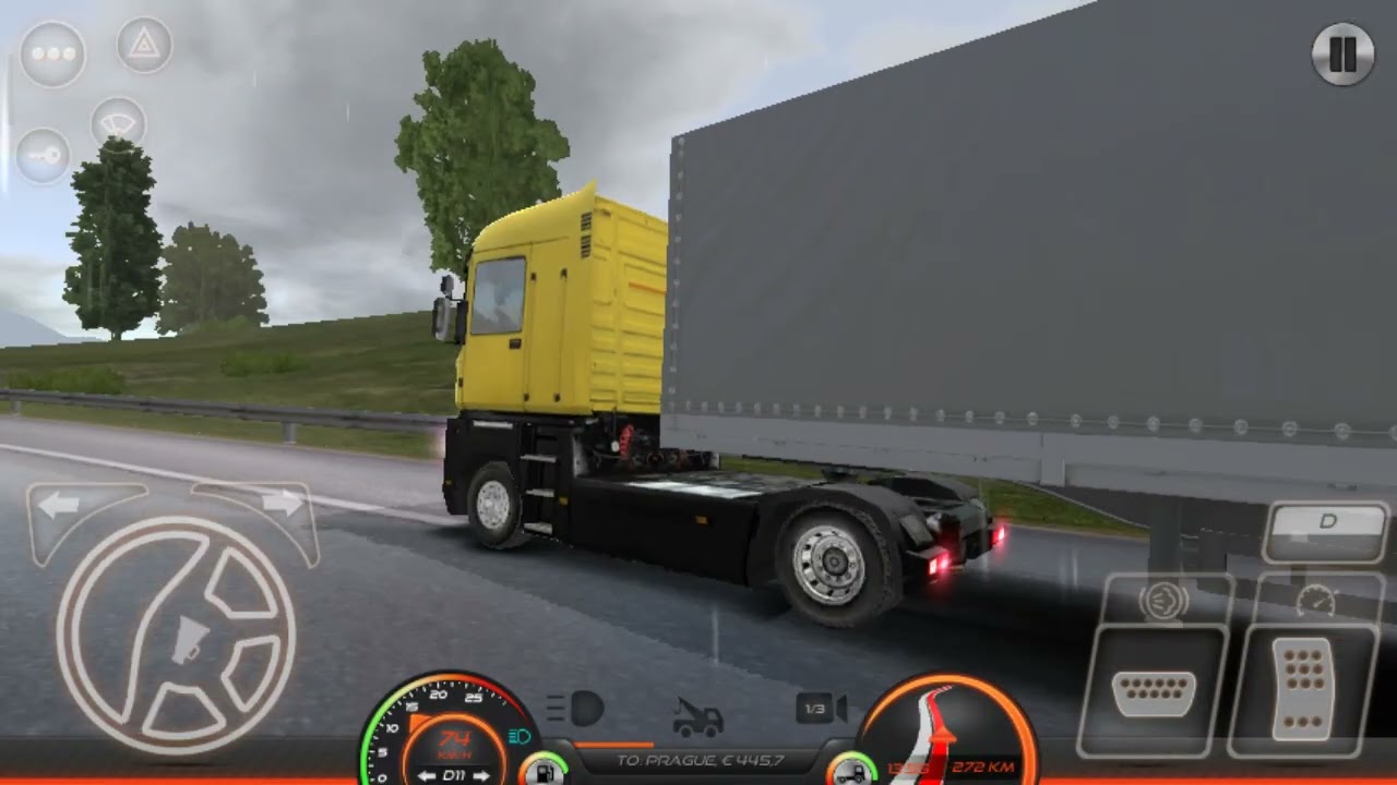 Truck simulator game