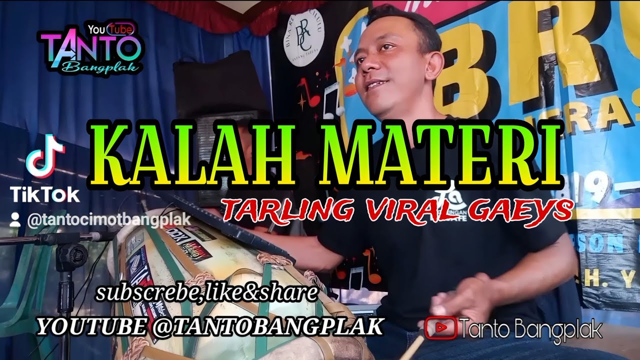 KALAH MATERI tarling koplo bajidor kendang rampak viral@tantobangplak