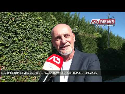 ELEZIONI REGIONALI, VOTO ON LINE DEL M5S: APPROVATE LE LISTE PROPOSTE | 13/10/2025