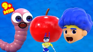 om nom nom with new heroes more d billions kids songs