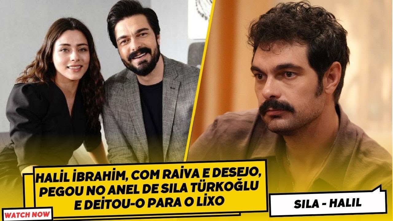Халил Ибрагим, с гневом и желанием, взял кольцо класса Тюркоглу и положил его в мусор