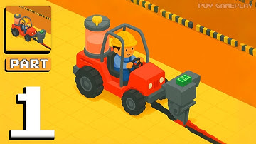 Tile Stamper - Gameplay Walkthrough Part 1 - Stamp It Perfectly (iOS, Android)