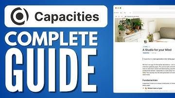 Capacities Tutorial For Beginners | How To Use Capacities
