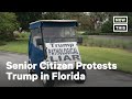 Man Holds Solo Anti-Trump Protest in Senior Community | NowThis