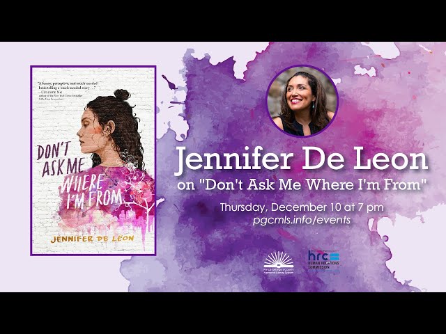 Jennifer De Leon On Don T Ask Me Where I M From Youtube Jennifer De Leon On Don T Ask Me Where I M From Youtube