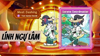 Mèo Tom Lính Ngự Lâm "Serene Swordmaster" Băm Chuột Làm Chả | Tom And Jerry Chase: Asia | Hoan 801 screenshot 5