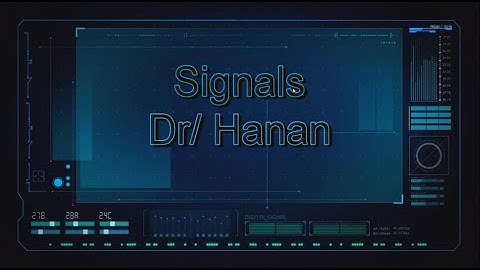 "ECE26 Signals and Systems lec6.. part1" Dr. Hanan"