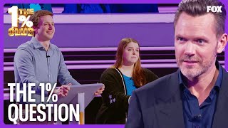 Can These 2 Contestants Solve the Final Question for $96,000? | The 1% Club