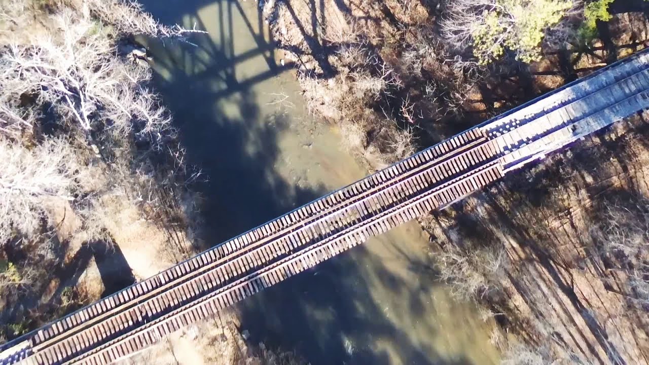 Rope Mill Park Railroad Bridge Woodstock YouTube
