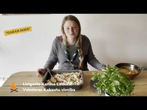 Video: Salātu Gatavošana Ar Fetas Sieru