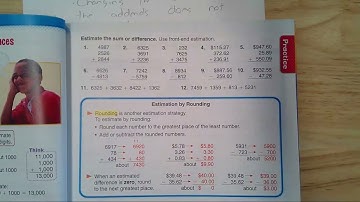 Grade 5: 1-8: Addition Properties/Subtraction Rules