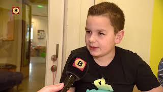Na een noodoproep heeft groep 5/6 van Jenaplanschool De Ontdekking een nieuwe meester