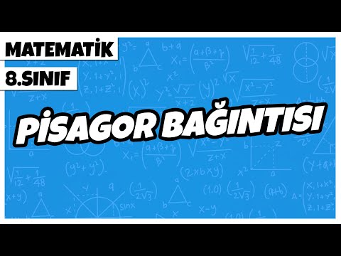8. Sınıf Matematik - Pisagor Bağıntısı | 2022