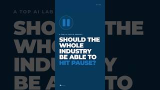 Why Anthropic wants to PAUSE the AI race #ai #tech #shorts