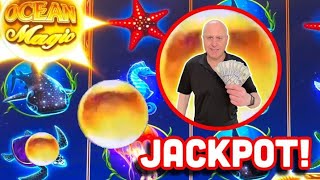 🌊 Full Screen of Wilds on Ocean Magic 🌊 Bubble Boost Jackpot on a $30 Bet!