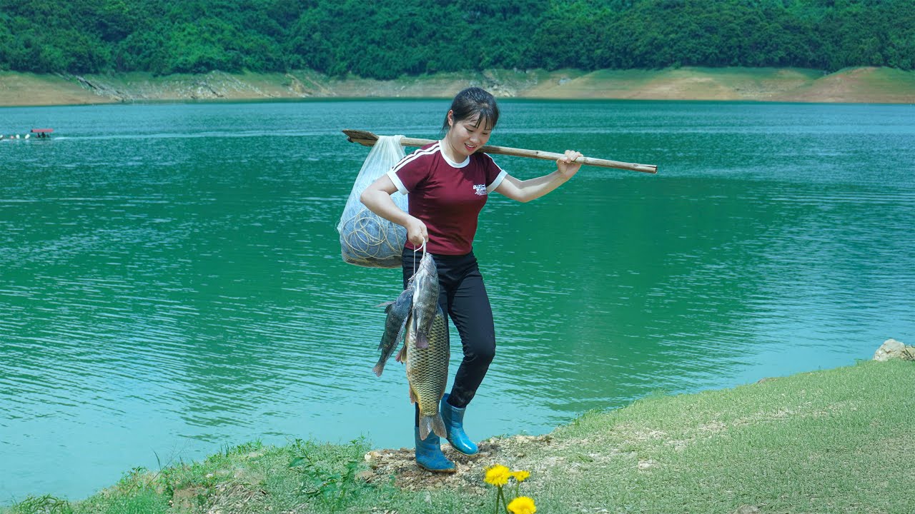 Off-Grid Island Life: 60 Days of Fishing and Survival