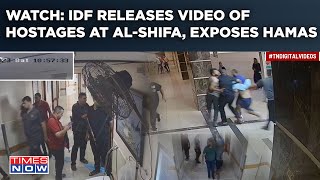 Watch Israel Release Videos Of 'Hostages Inside Gaza's Al-Shifa Hospital' As IDF Exposes Hamas