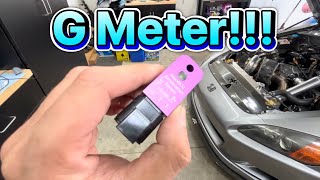 G Meters or Accelerometers! How to install and read!