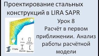 Проектирование стальных конструкций в Lira Sapr Урок 8 Проектирование стальных конструкций в Lira Sapr Урок 8