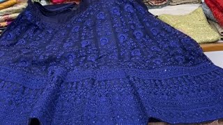 Light & deep Color Party Lehenga || beautiful lehenga on net 