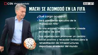 La pelota manchada: Macri se acomodó en la FIFA
