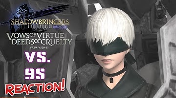 Vs. 9S - Krimson KB Reacts - FFXIV Shadowbringers 5.1 Reactions