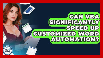 Can VBA Significantly Speed Up Customized Word Automation? - Docs and Sheets Pro