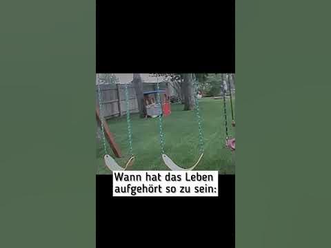 Wann hat das Leben aufgehört so zu sein? shortvideo YouTube