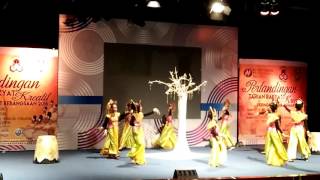 SKCBM Traditional Dance Anak Ular a dance originated from East Coast Malaysia.