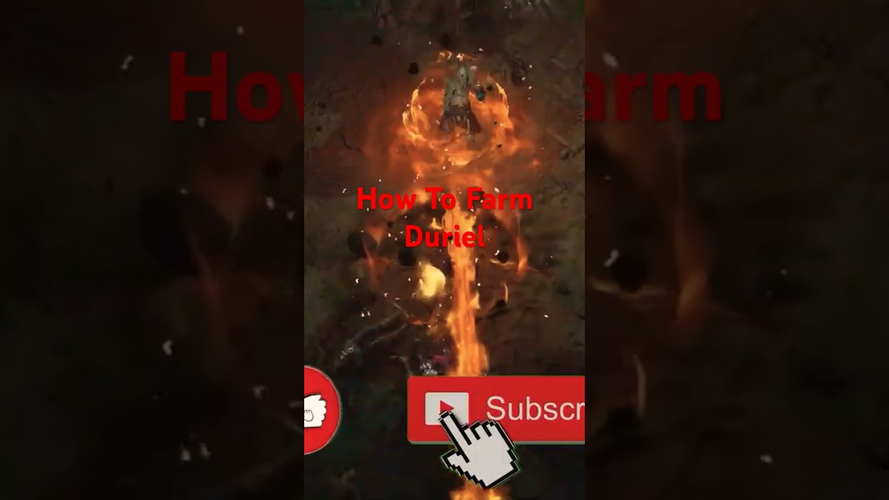 How To Farm “Duriel” In Diablo 4 🥂 