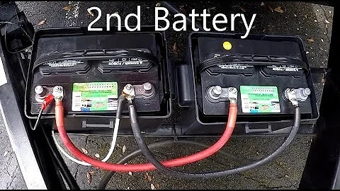 Add a 2nd Battery to your RV Travel Trailer