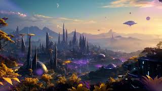 Fantasy Scifi relaxing music, Lucid dream, Sleep music, Stress relief